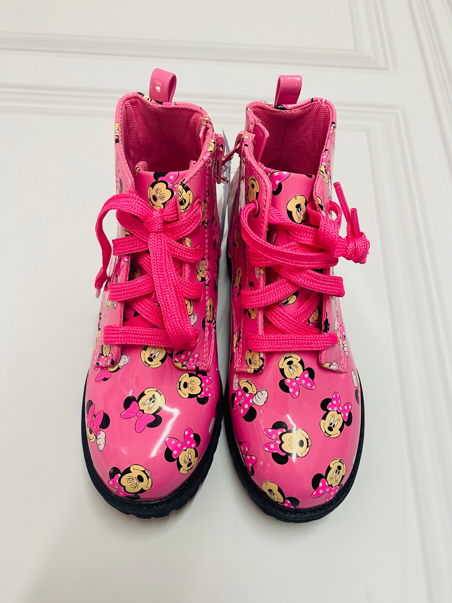 Botines rosados niña minnie Disney