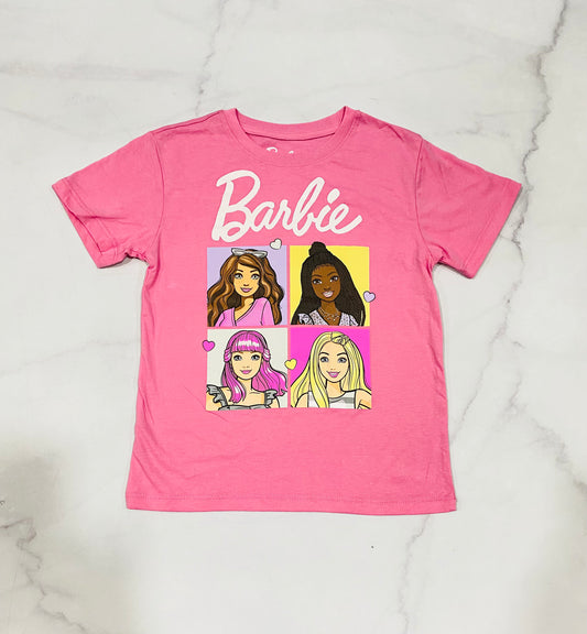 Camisa rosada barbie niña