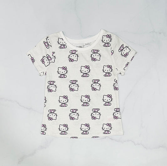 Camisa  Hello Kitty blanca niña