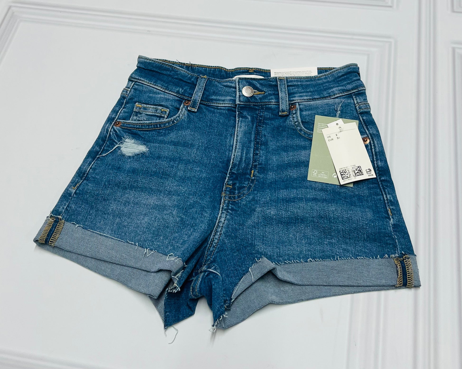 H&m discount short mujer