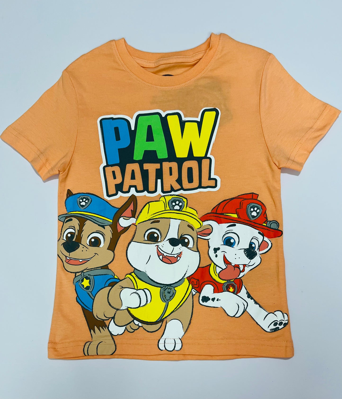 Camisa paw patrol Niño anaranjada