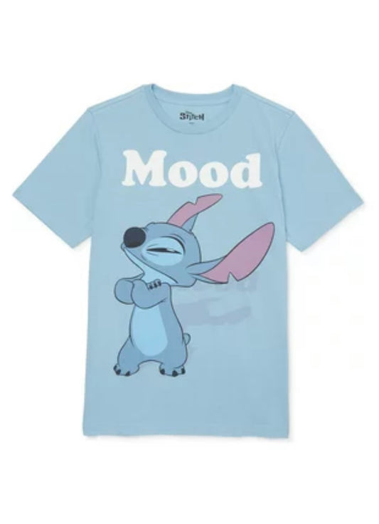 Camisa azul niña Stitch Disney