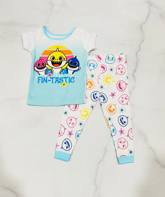 Set 2 piezas pijama baby shark