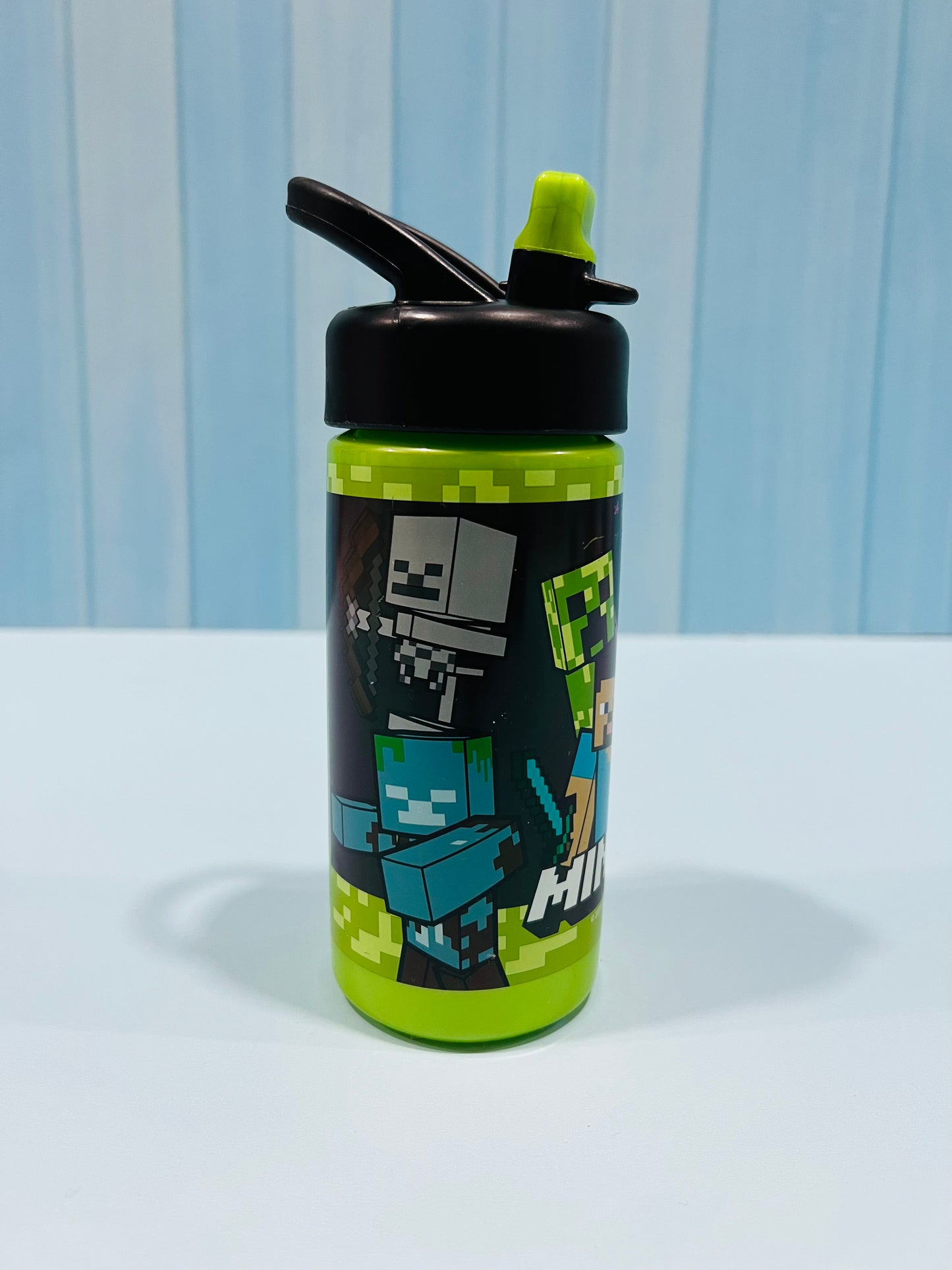 Termo bote plastico minecraft 420ml