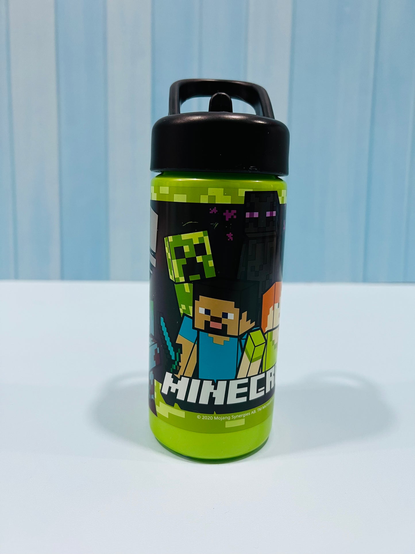 Termo bote plastico minecraft 420ml