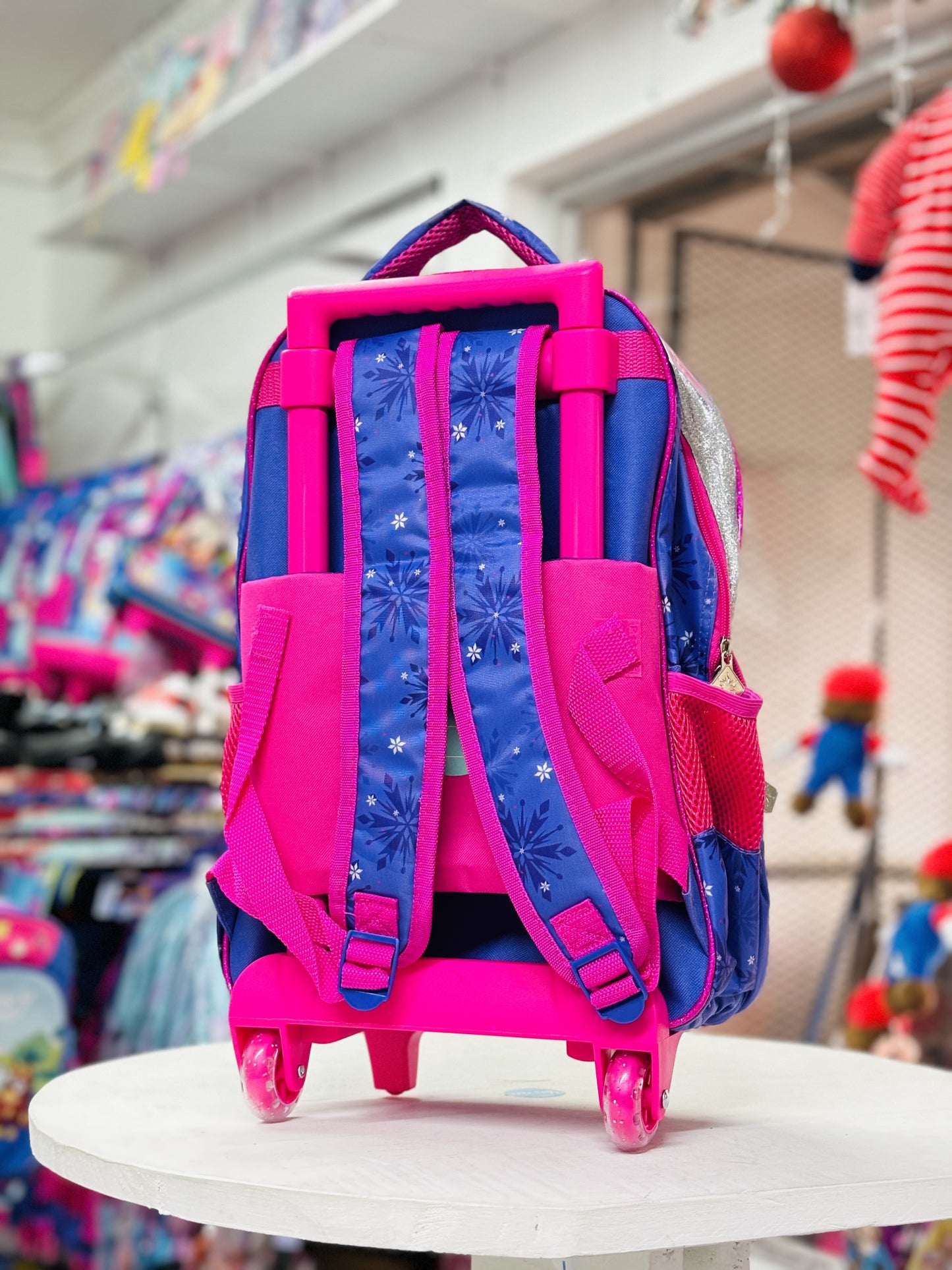 Mochila morada Frozen ruedas 8338024001327