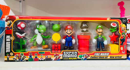 Juguete mario bross rojo niño