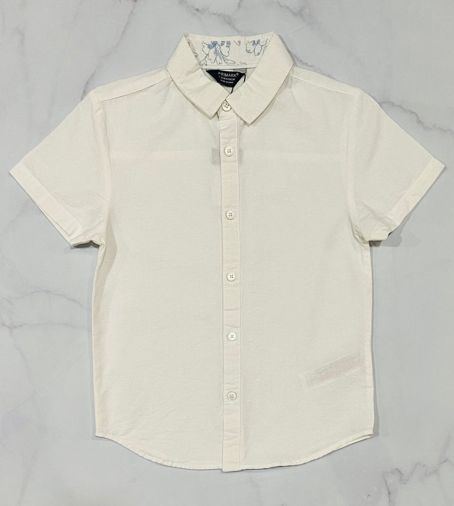 Camisa blanca formal Niño primark