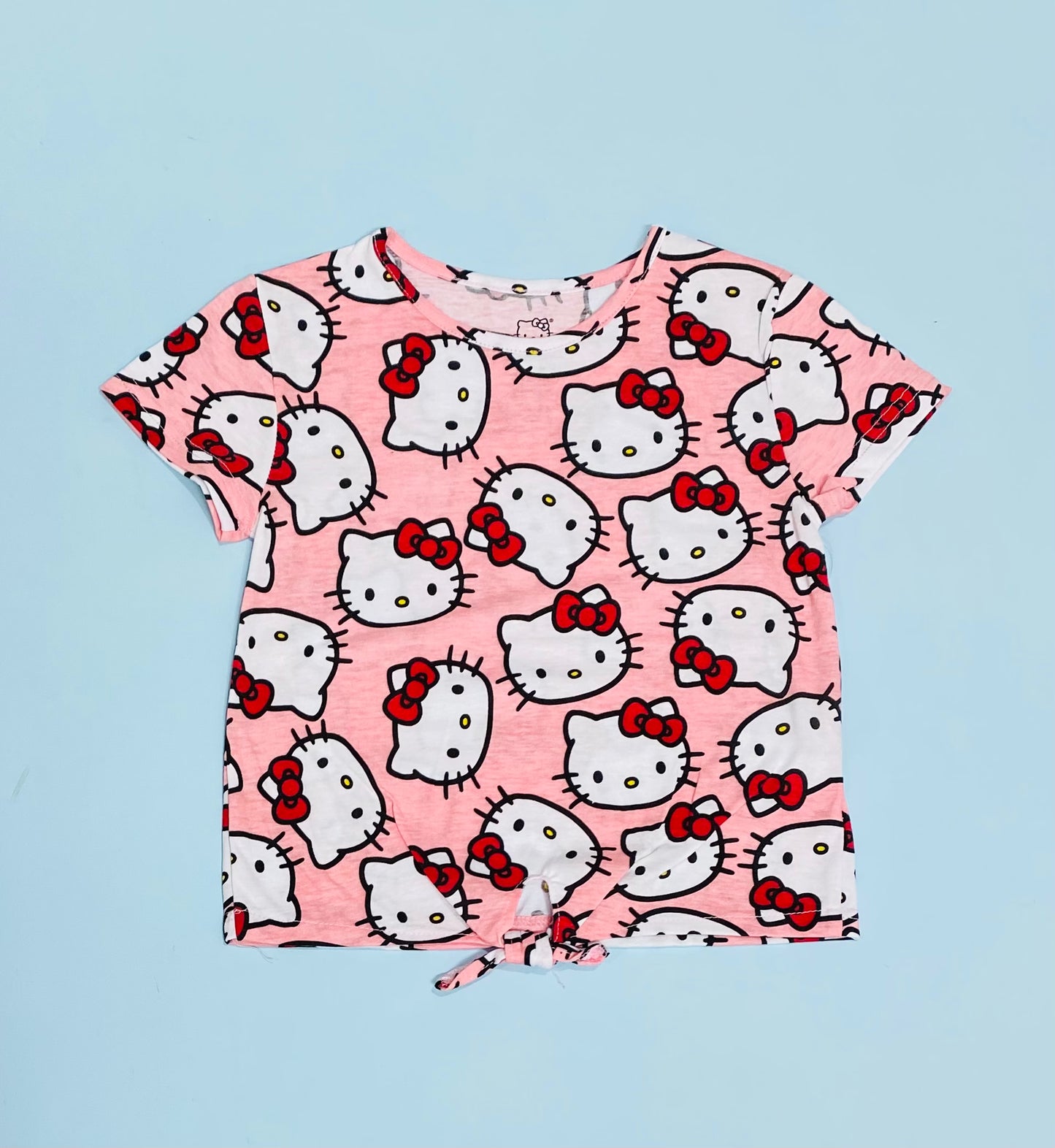 Camisa Hello Kitty rosada niña