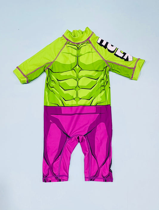 Traje baño niño una pieza Marvel Hulk