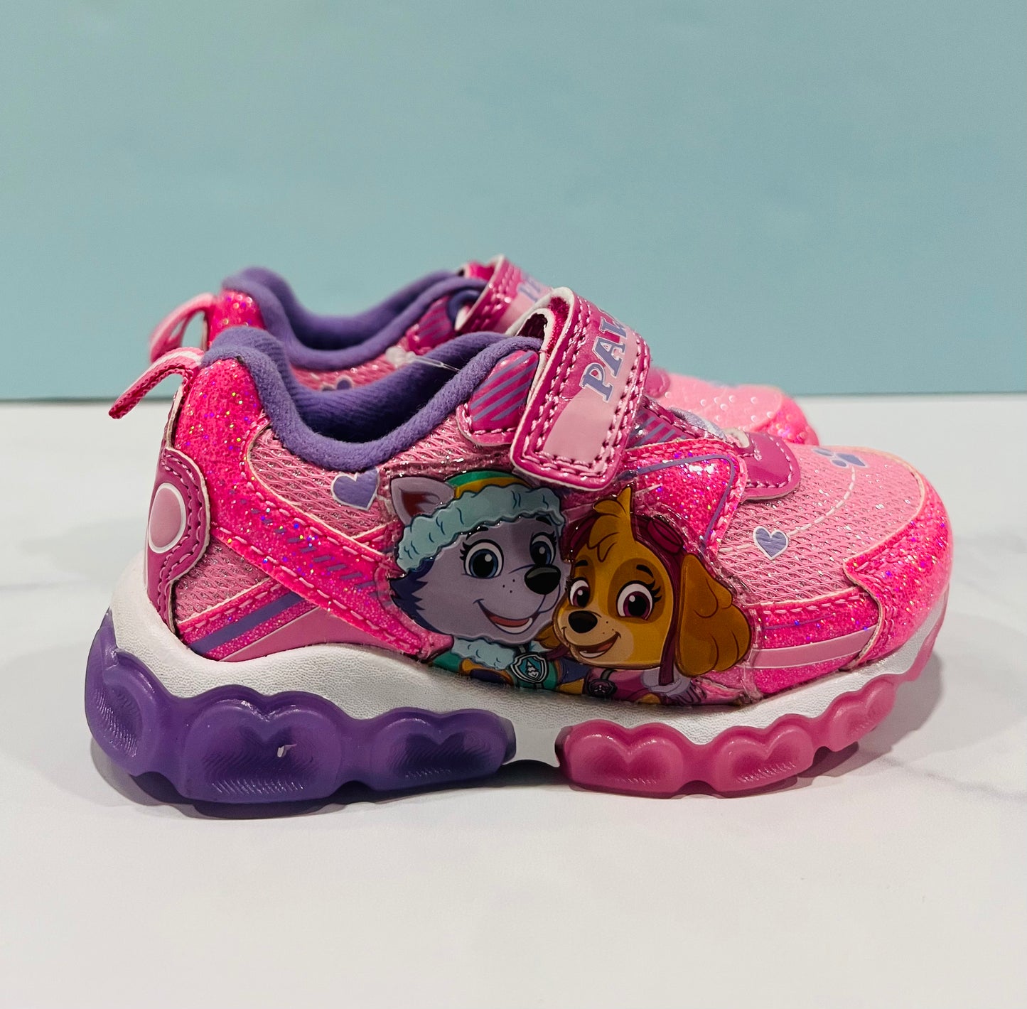 Tenis Paw patrol rosado niña