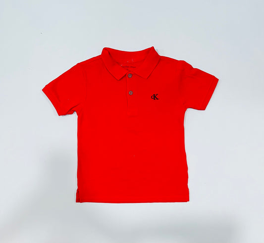 Camisa Roja Calvin Klein niño