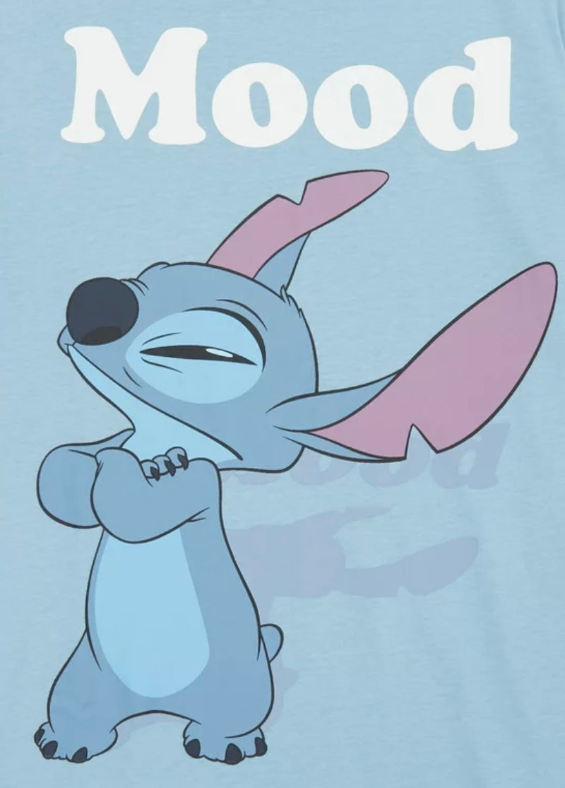 Camisa azul niña Stitch Disney