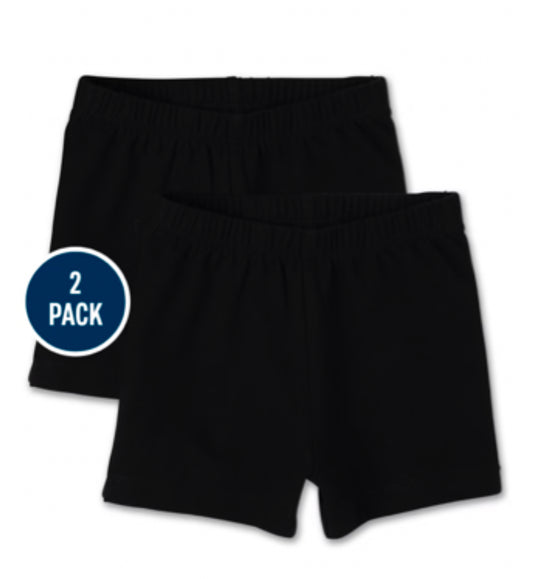 Set 2 bikers shorts negro niña place 3010982