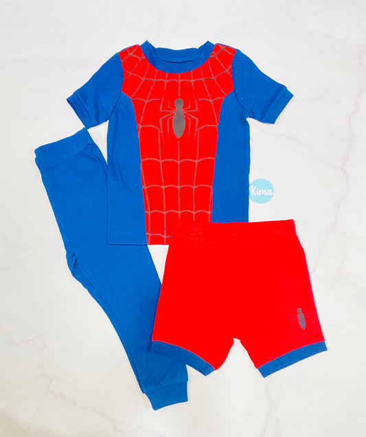 Pijama 3 piezas spiderman  niño