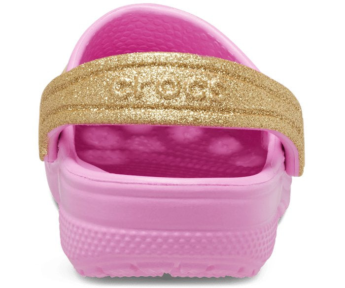 Crocs rosada princesa Disney niña luces