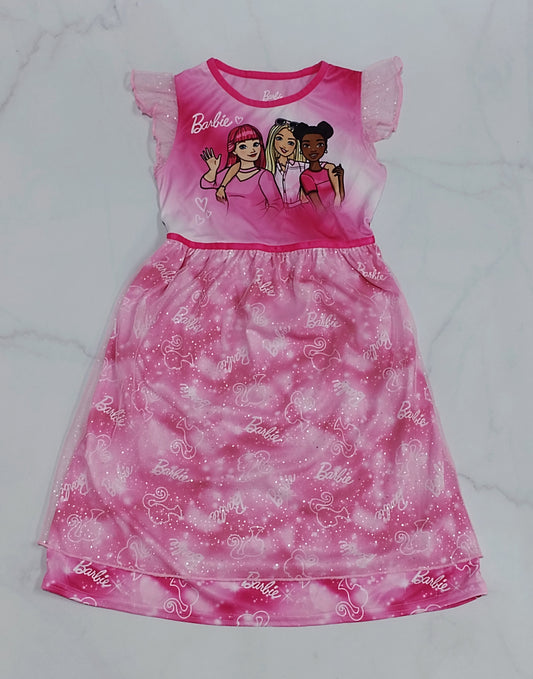 Vestido Barbie rosado 74723568