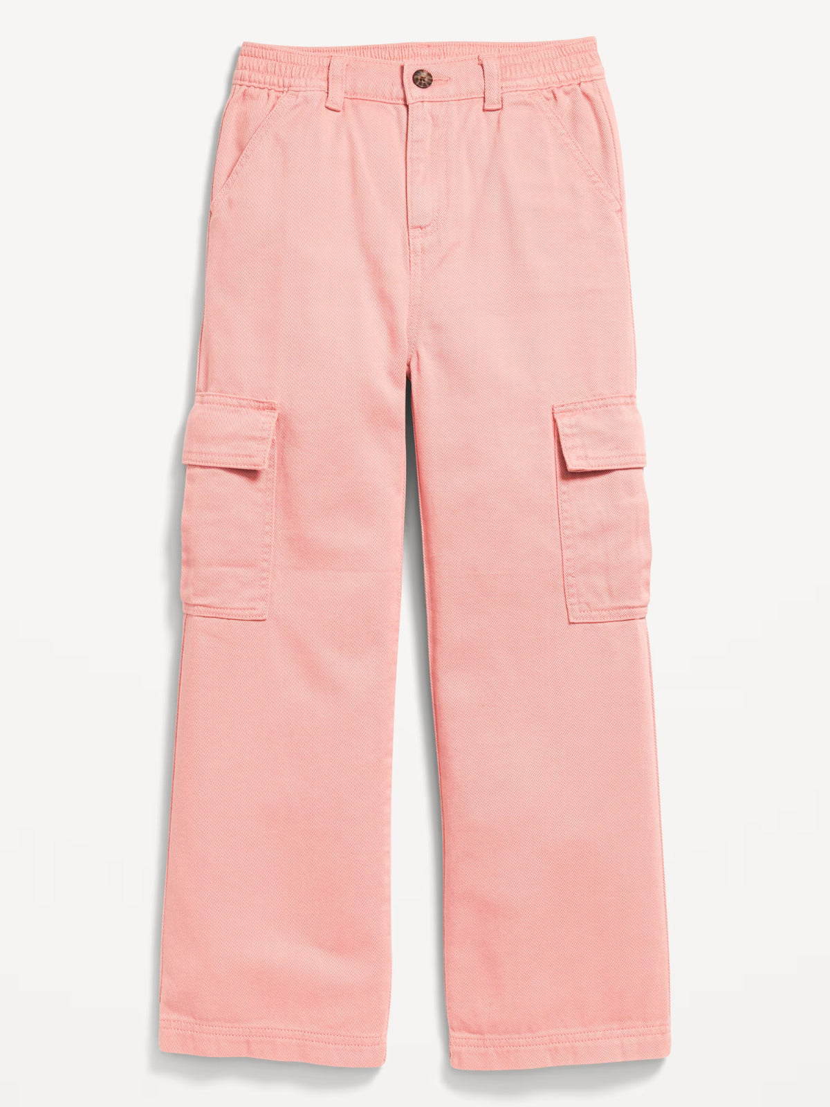 Pantalón cargo Jeans rosado Niña Old Navy