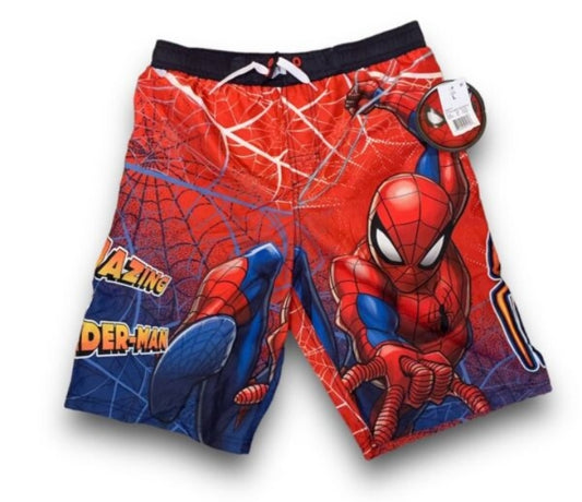 Calzoneta Short traje de baño Spiderman niño