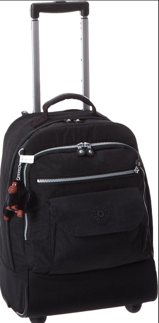 Mochila ruedas Kipling negra