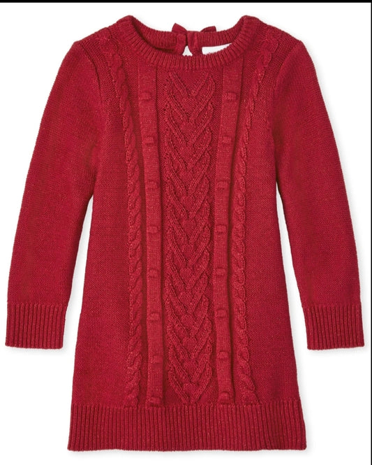 Vestido rojo niña Children's Place sueter sweater