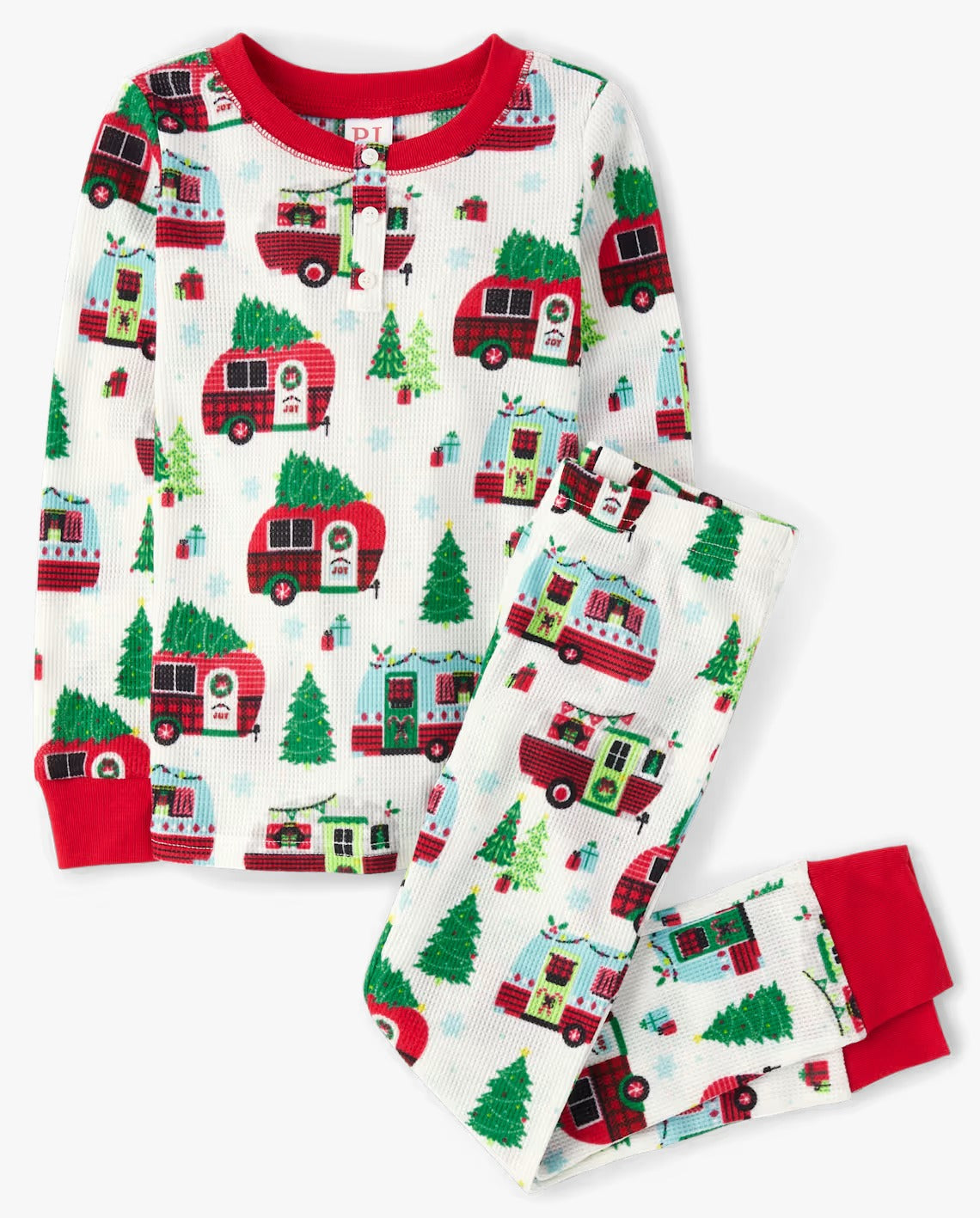 Pijama Set 2 piezas place unisex navidad navideña