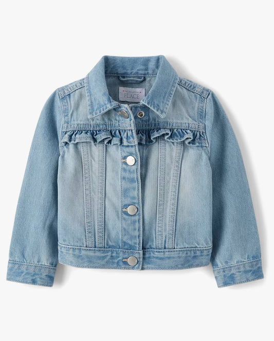 Chaqueta Chamarra jeans Childrens Place niña