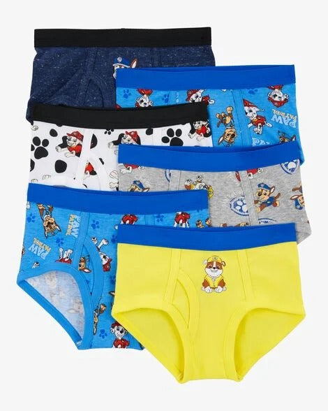 Set 6 calzoncillos paw patrol ropa interior Carters niño