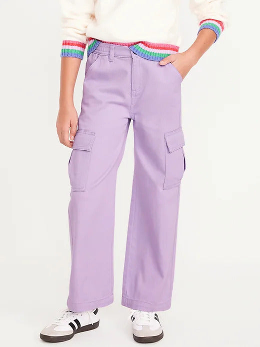 Pantalon cargo morado Old Navy