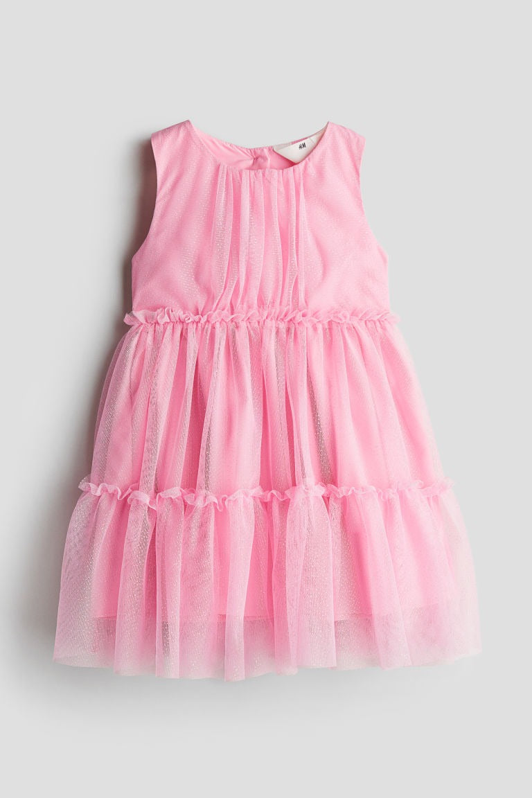 Vestido rosado tulle tutu H&M niña