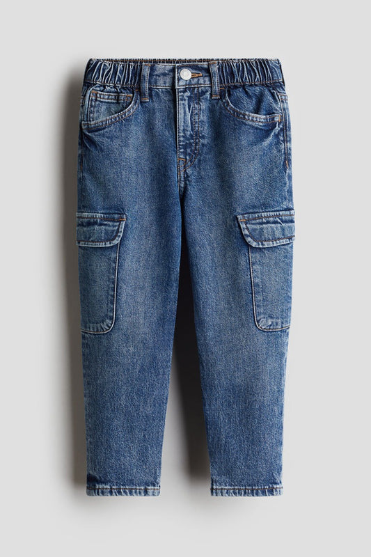 Pantalon Jeans cargo azul H&M niño 1244424