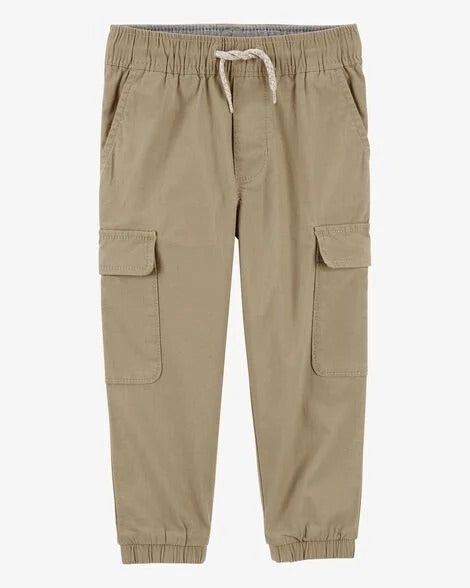 Jogger pantalon cargo caqui beige  oshkosh Niño