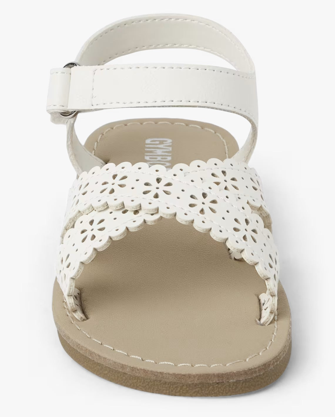 Sandalias blancas gymboree niña