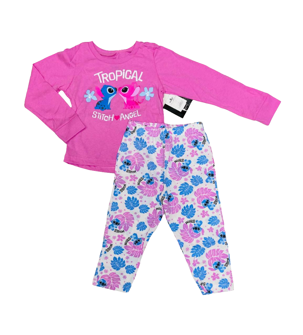 Pijama set 2 piezas stitch rosada St. Jack's 2080179602