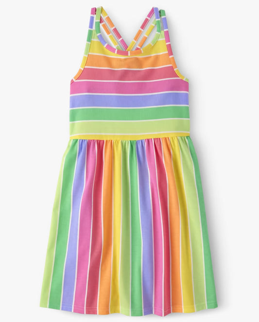 Vestido childrens place niña rayas colores