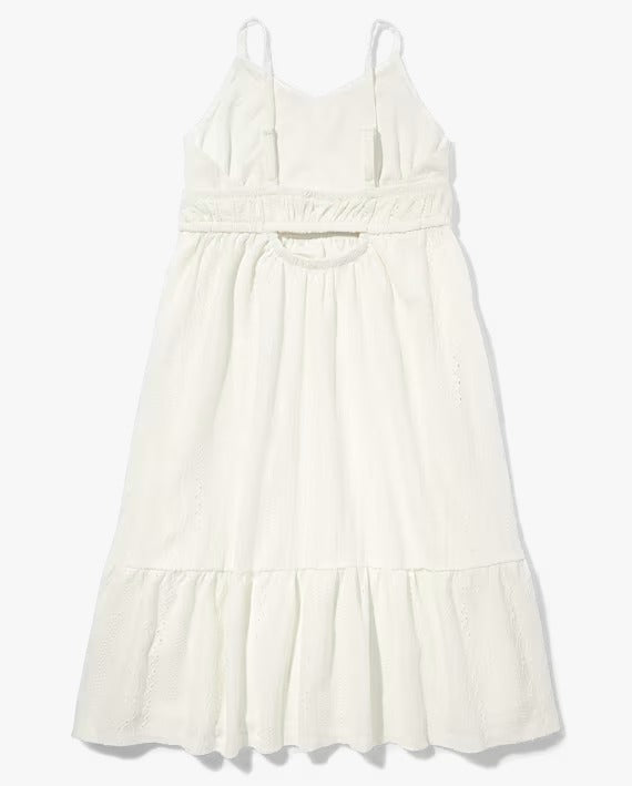 Vestido childrens place niña blanco blonda sugar