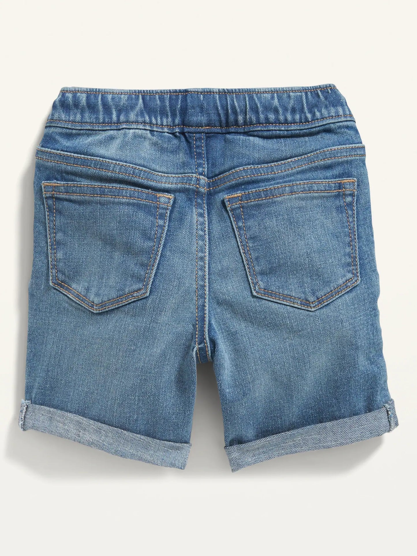 Calzoneta Short jeans azul Old navy niño cintas