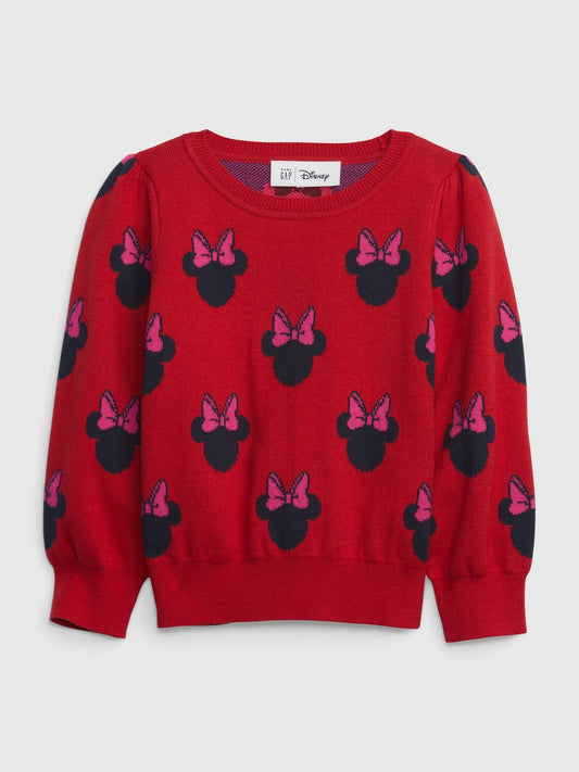 Sueter top rojo Disney minnie GAP