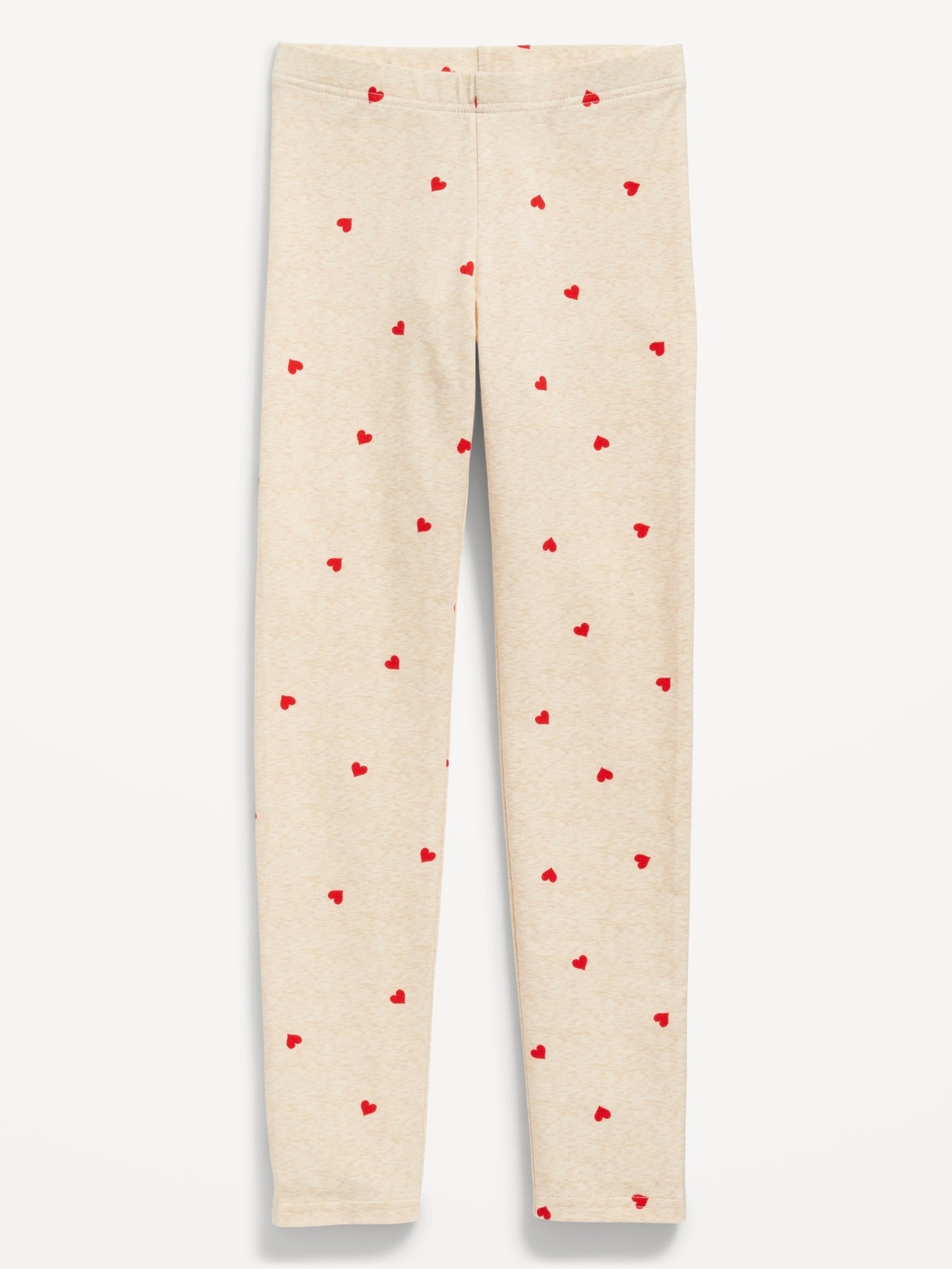 Leggings beige corazones Old navy  4-16 años