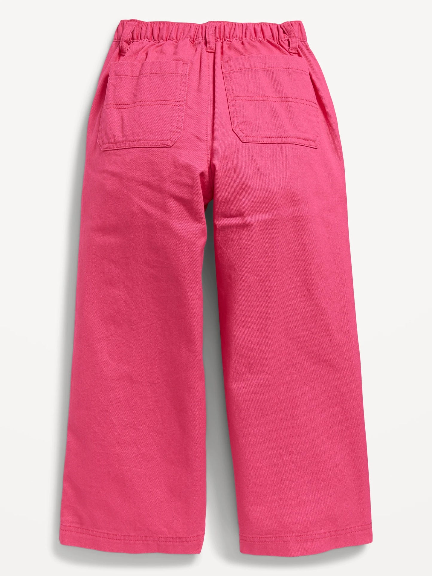 Pantalon ancho rosado niña Old Navy High-Waisted Wide-Leg Chino