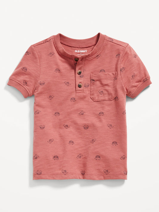 Camisa Henley Dinosaurios old navy niño