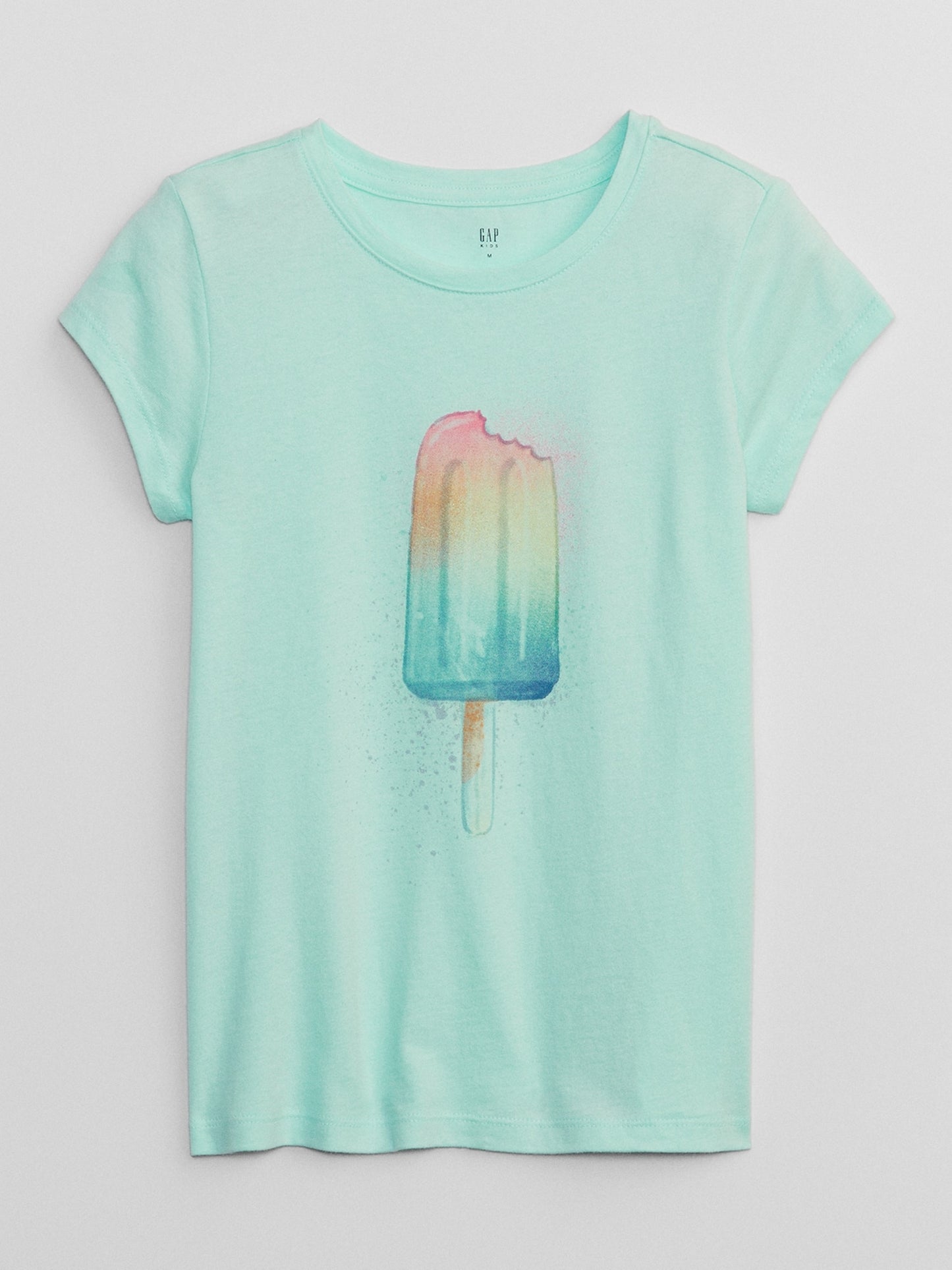 Camisa azul paleta ice cream Gap niña