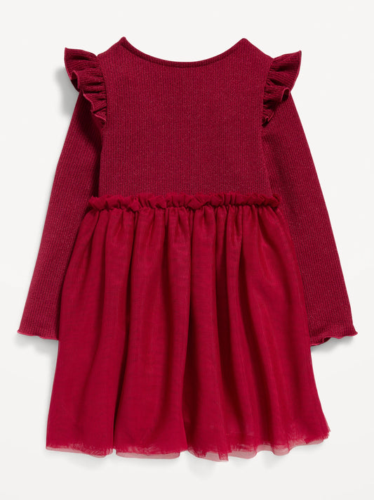 Vestido rojo tutu revuelos Old navy 42532848