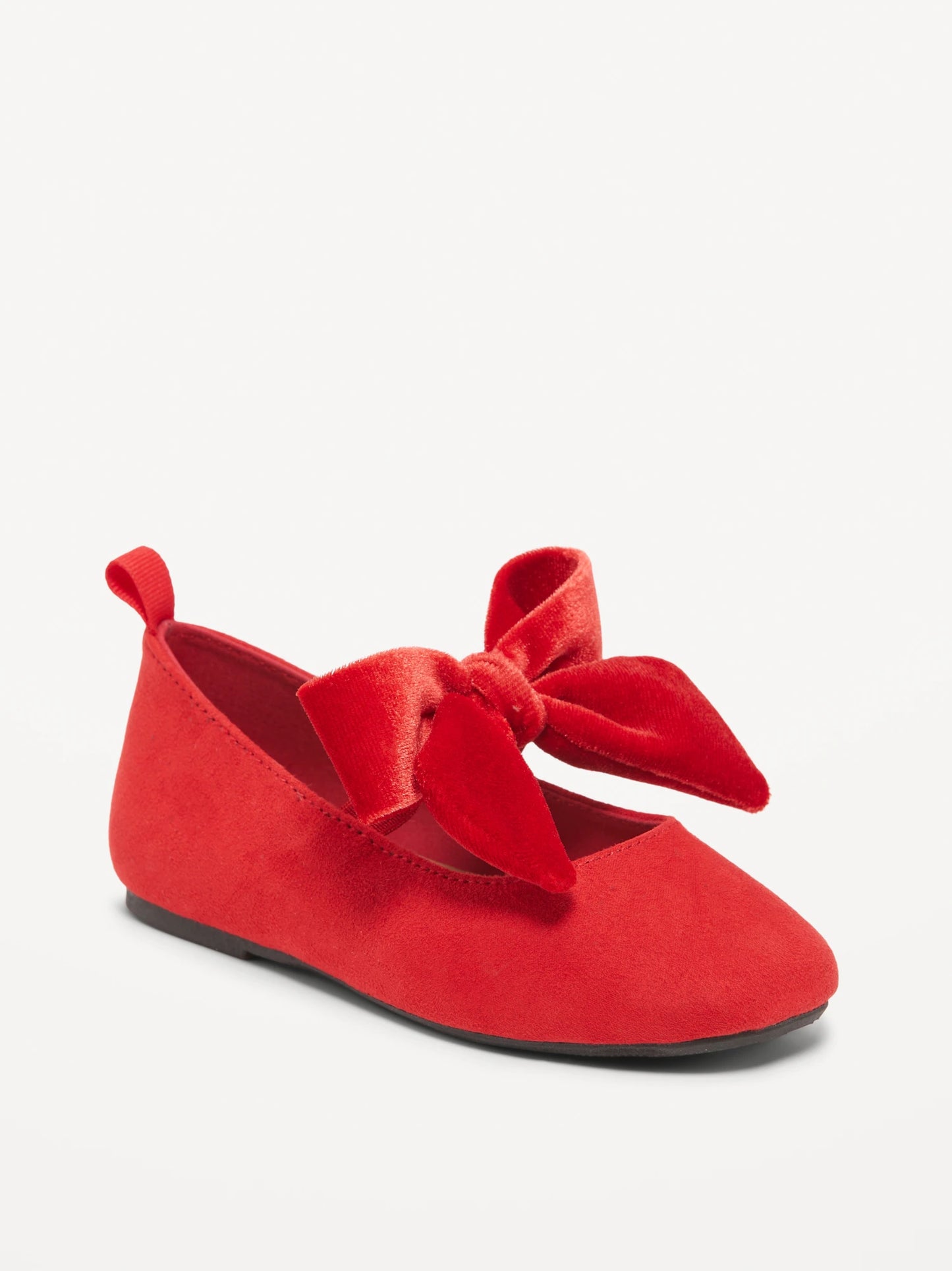 Zapatillas rojas chongo old navy niña