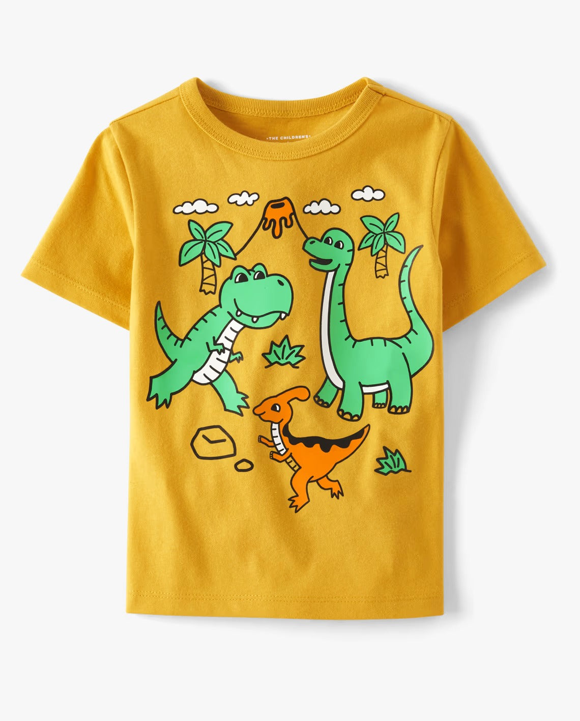 Camisa amarilla dinosaurios Children Place niño