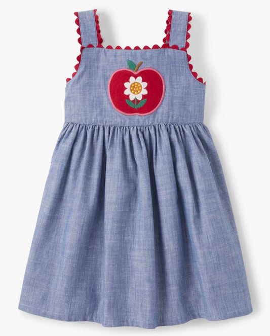 Vestido jeans manzana niña Gymboree