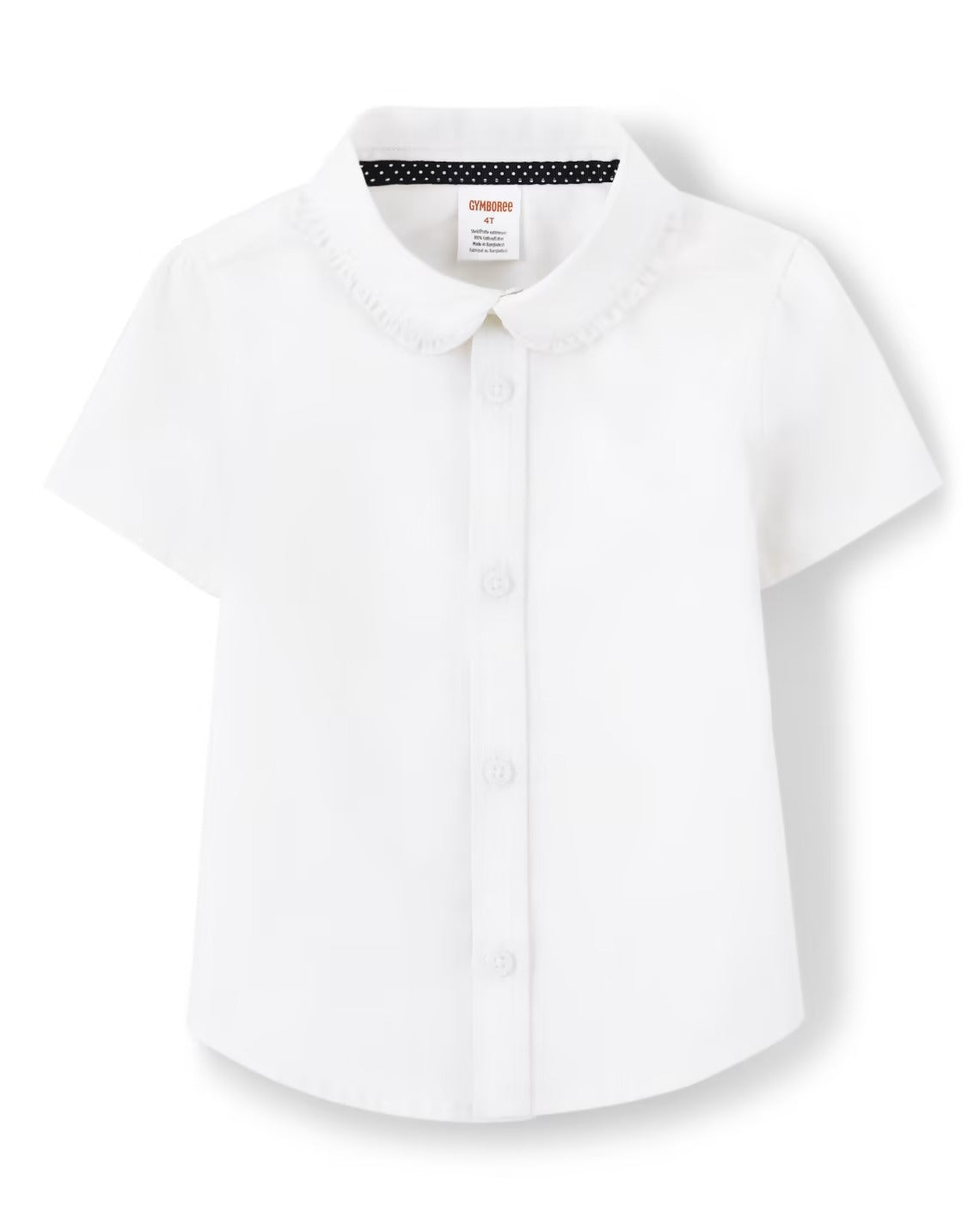 Camisa blanca formal coello Gymboree niña