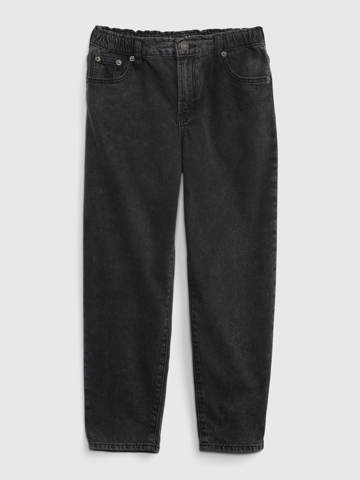 Pantalon Jeans ancho gap Niña negro wide leg