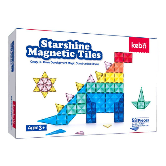 Magnetos Starshine magnetic 58 piezas Dino