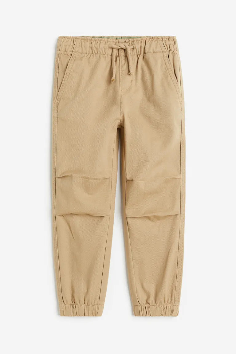 Pantalon Jogger Beige café niño H&M